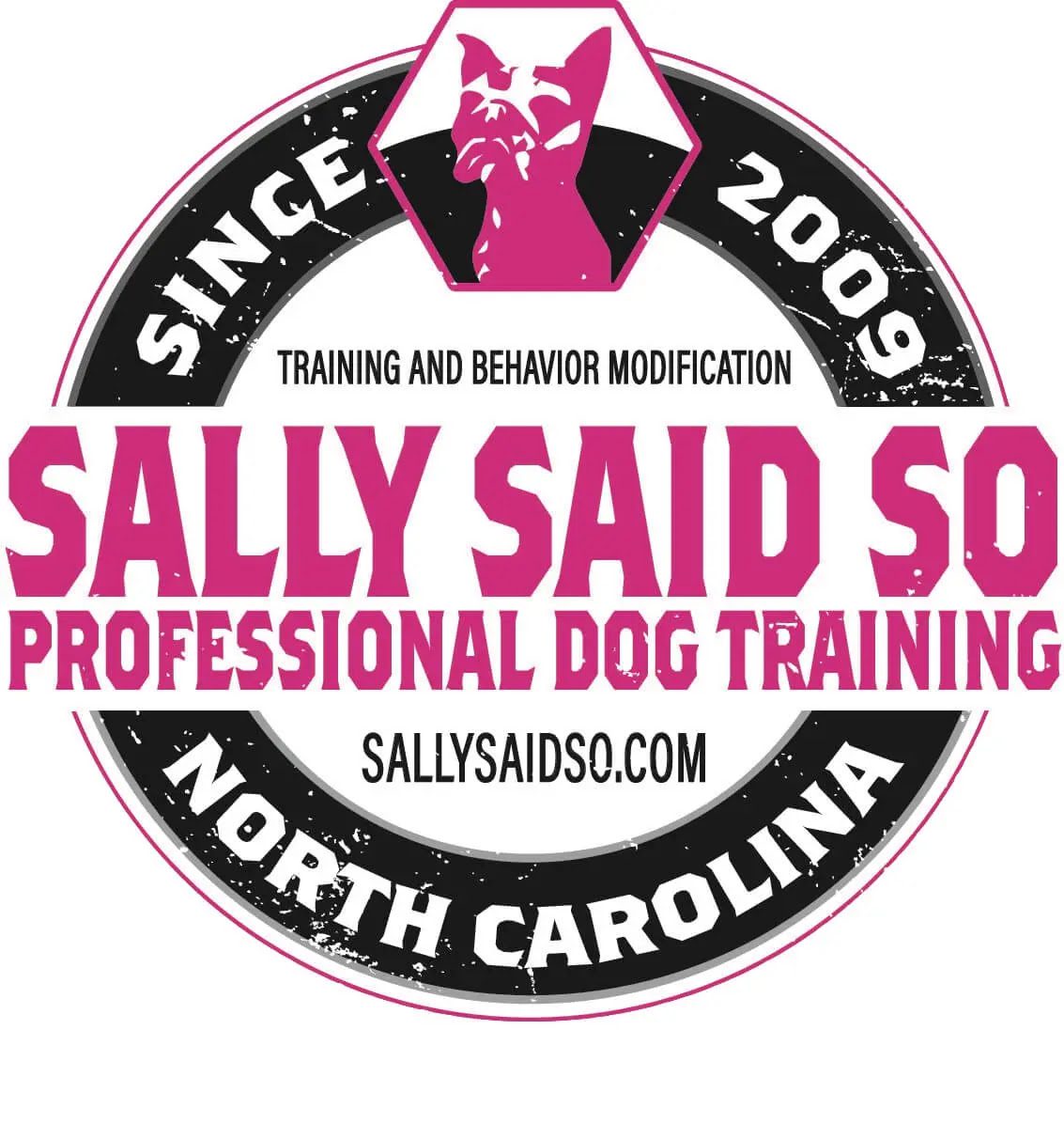 Sally Said So Professional Dog Training logo